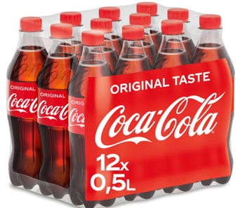Coca Cola 0,5 liter 12 pack